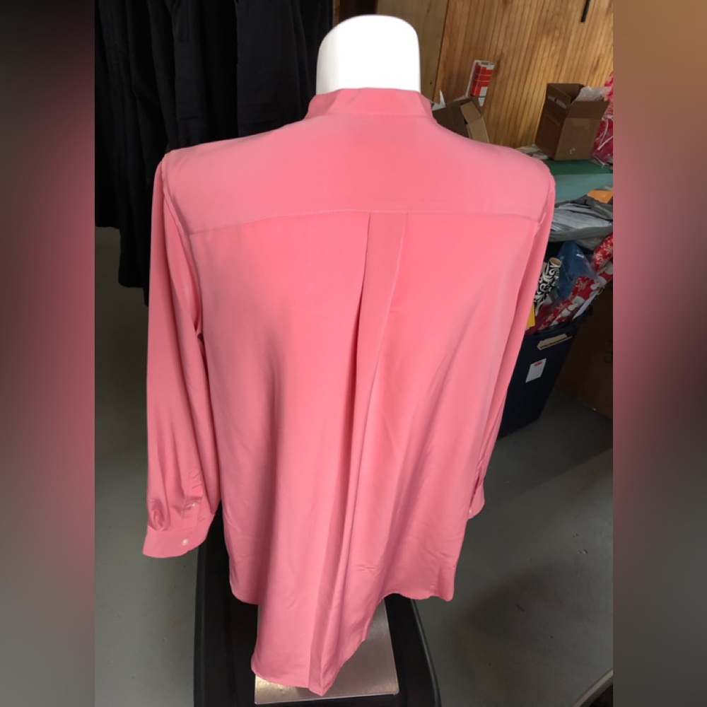 Pink Lauren by Ralph Lauren 1X long sleeve shirt - Picture 4 of 12